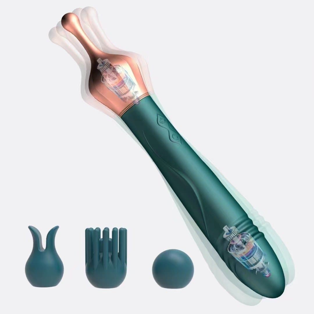 Ridge G-spot vibrator